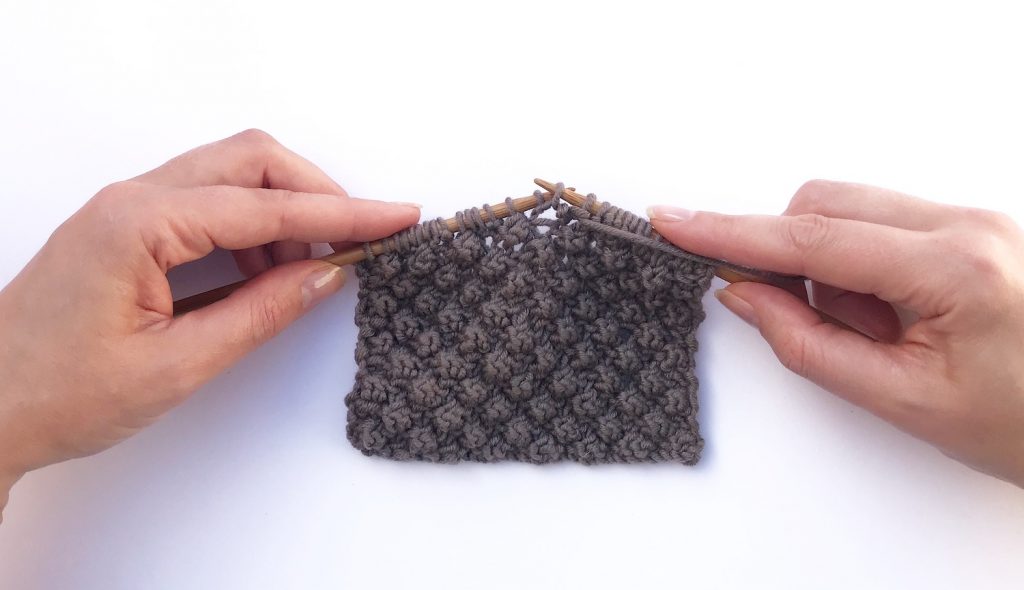 Tricoter le point d’astrakan