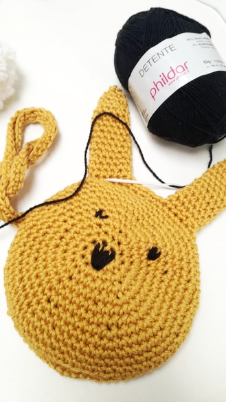 Tutoriel : un sac lapin au crochet