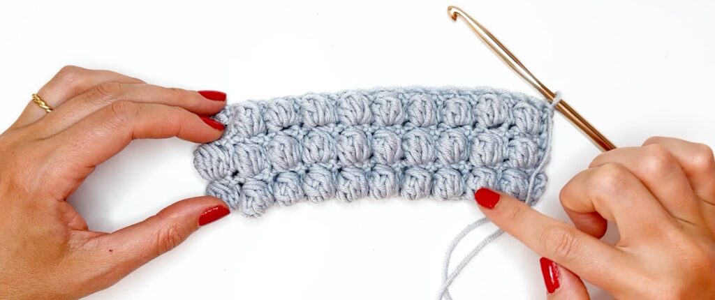 Comment crocheter le point noisette?