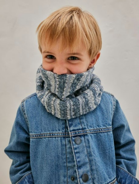 Tricoter un snood enfant