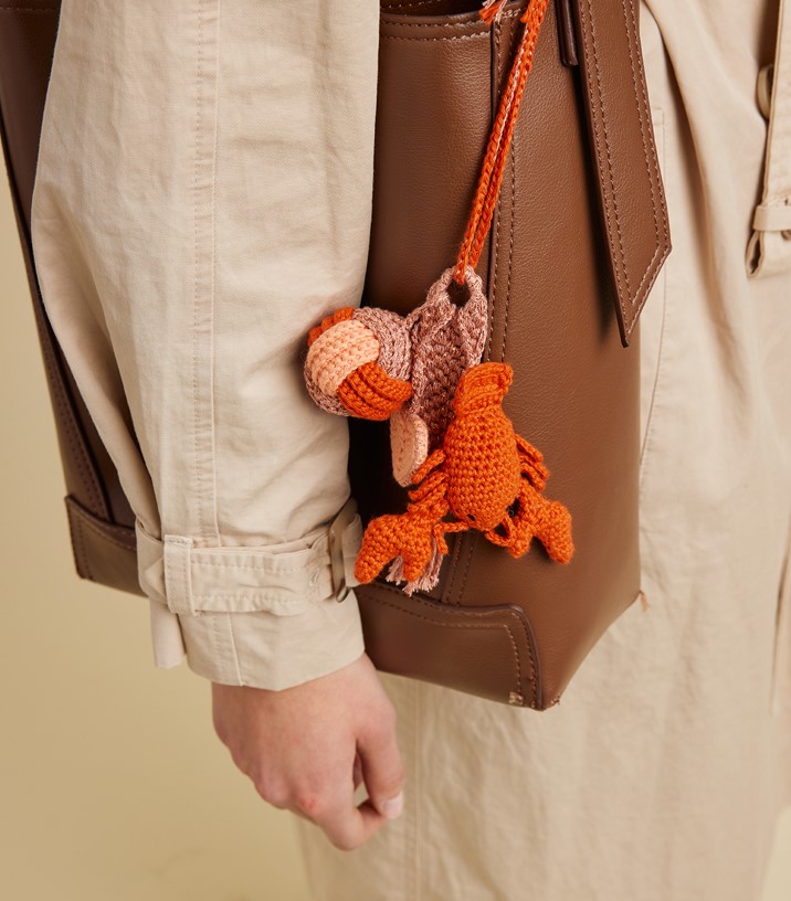 porte clé macramé diy